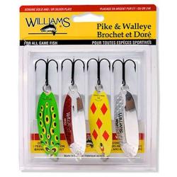 Набор блесен Williams Pike/Walleye 4-Pack Williams Kit